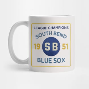 South Bend Blue Sox • 1951 League Champions Mug